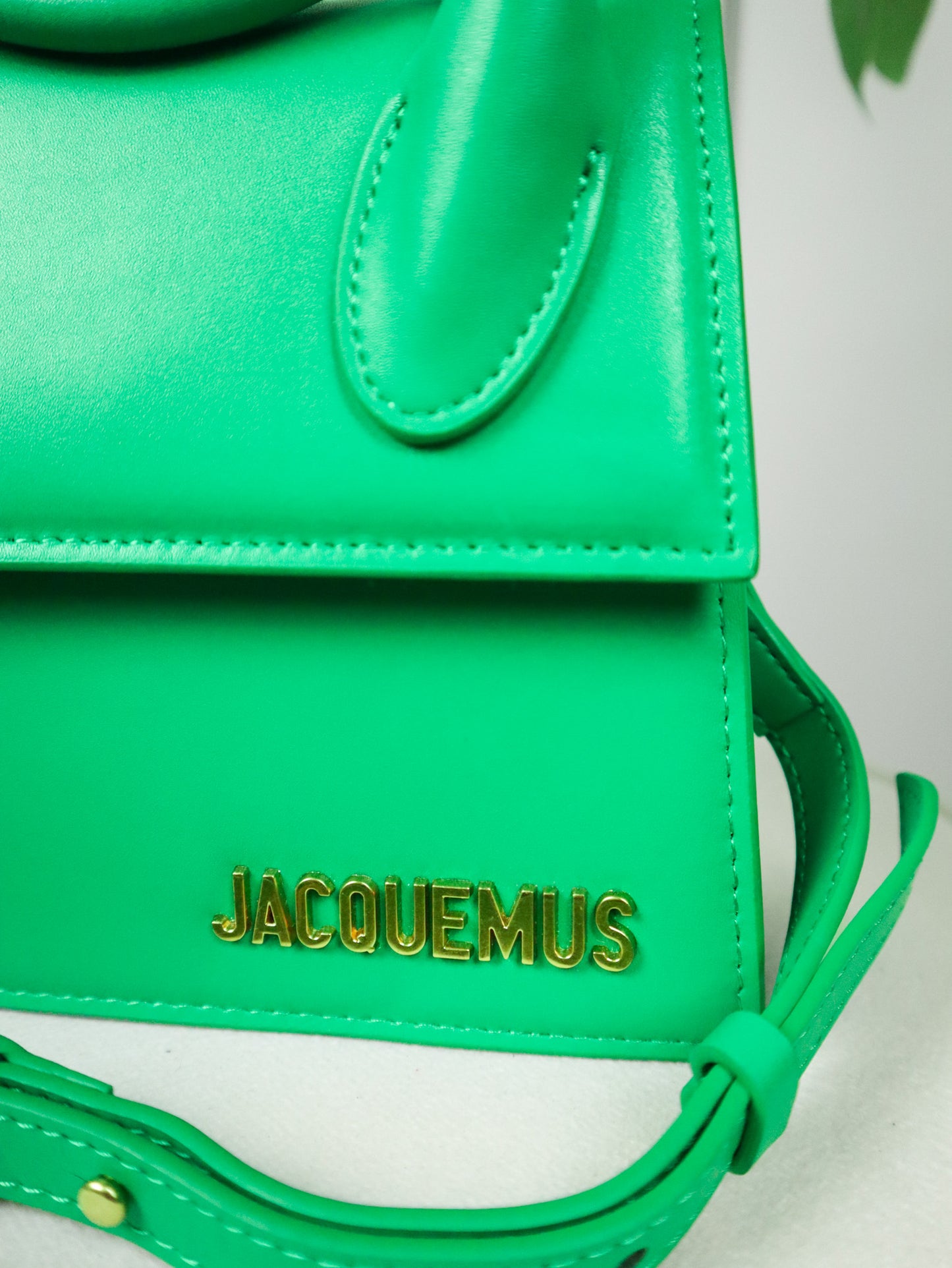 JACQUEMUS Tracolla Le Grand Bambino verde