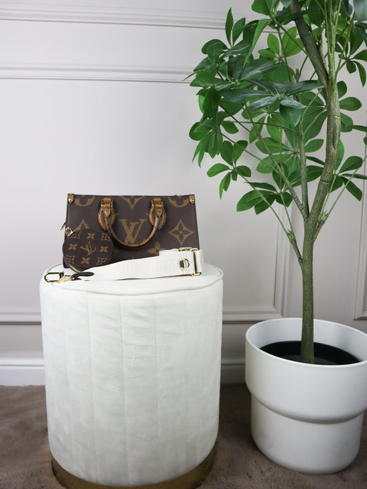 Louis Vuitton Borsa OnTheGo East West con catenella