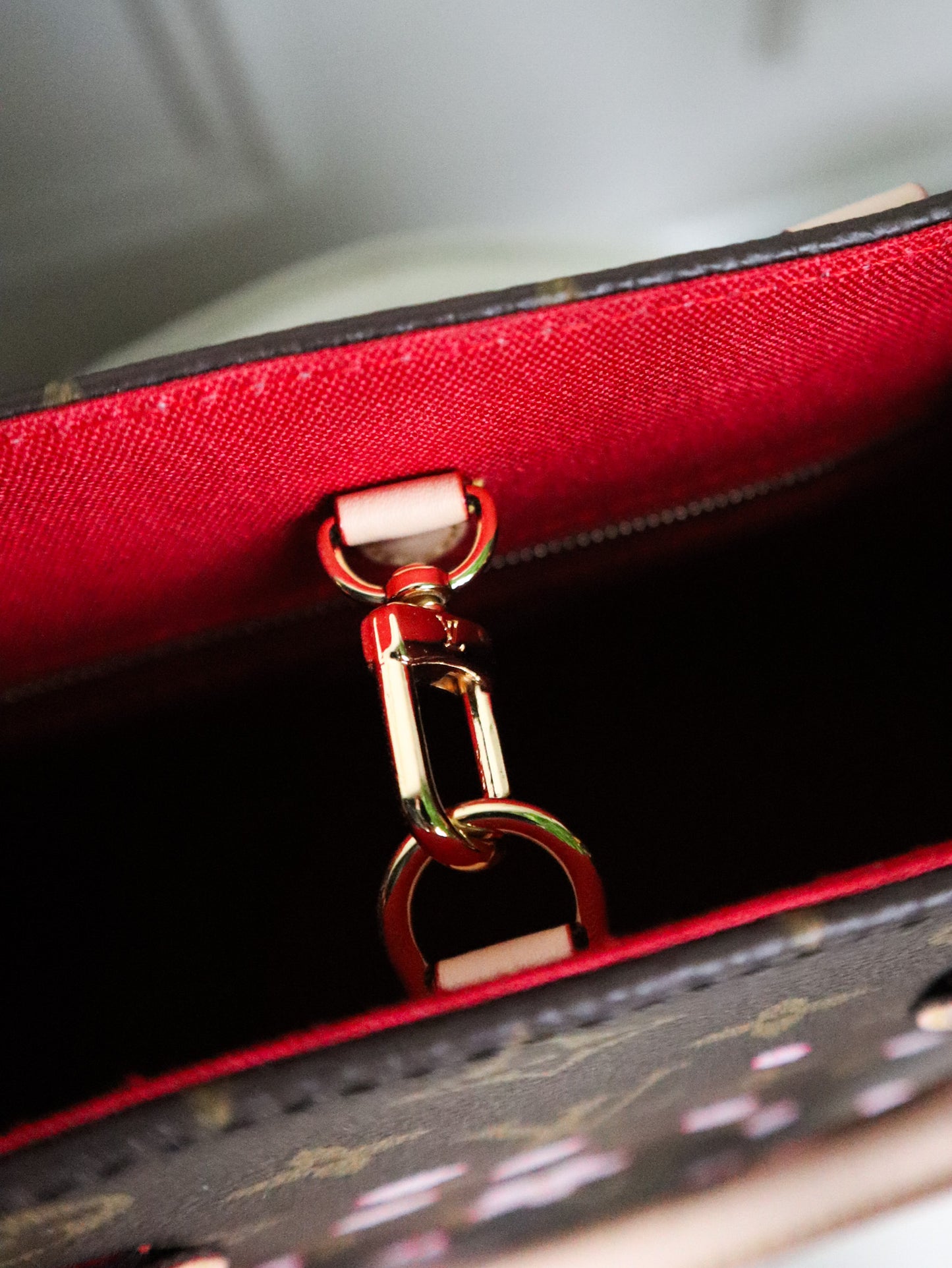 LOUIS VUITTON × Takashi Murakami OnTheGo PM fiore di ciliegio