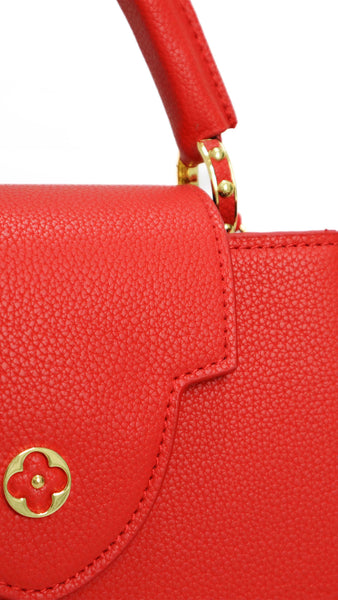 Louis Vuitton Borsa Capucines BB arancione