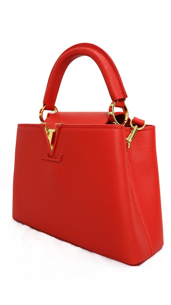 Louis Vuitton Borsa Capucines BB arancione