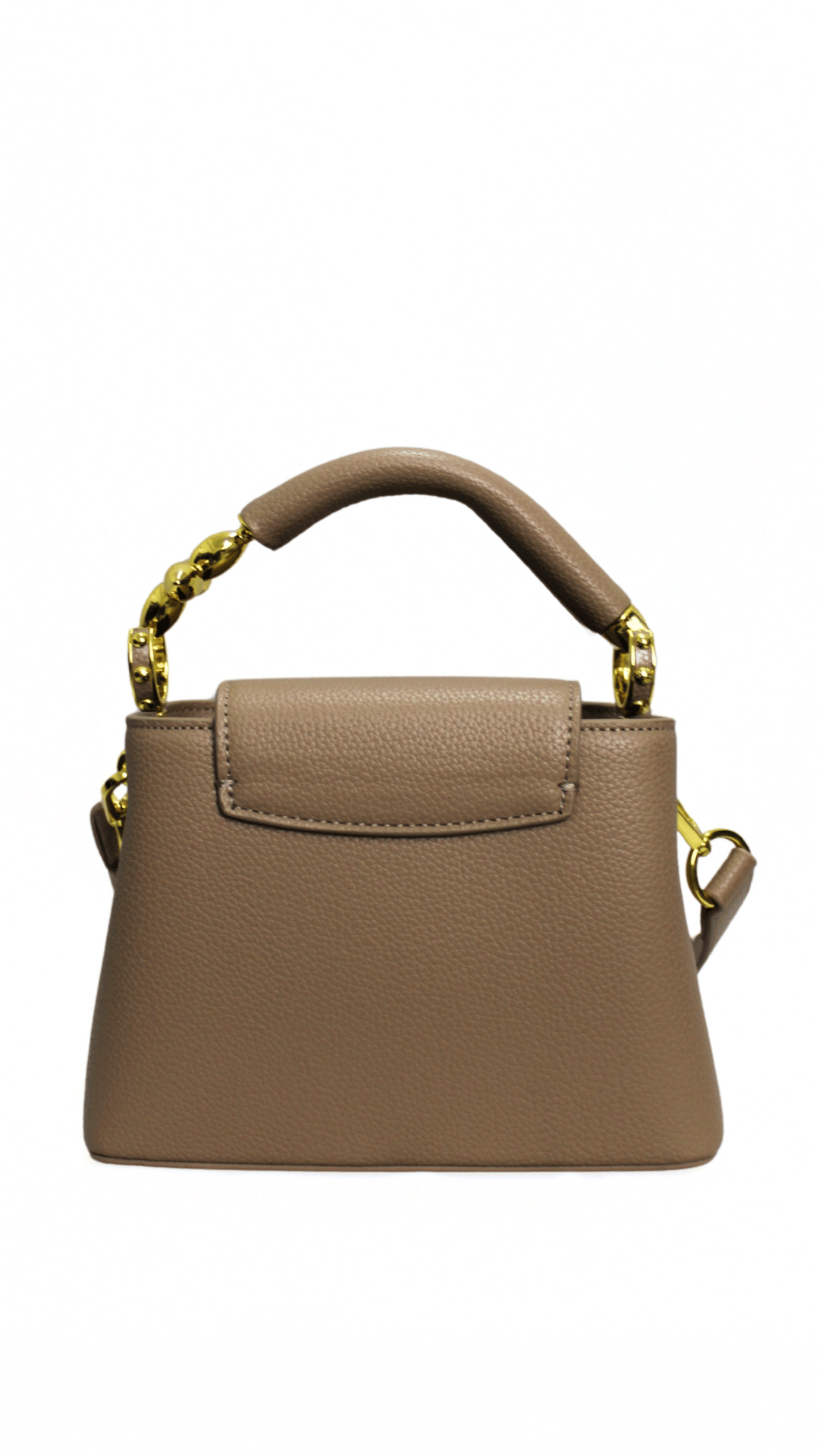 Louis Vuitton Borsa Capucines marroncino