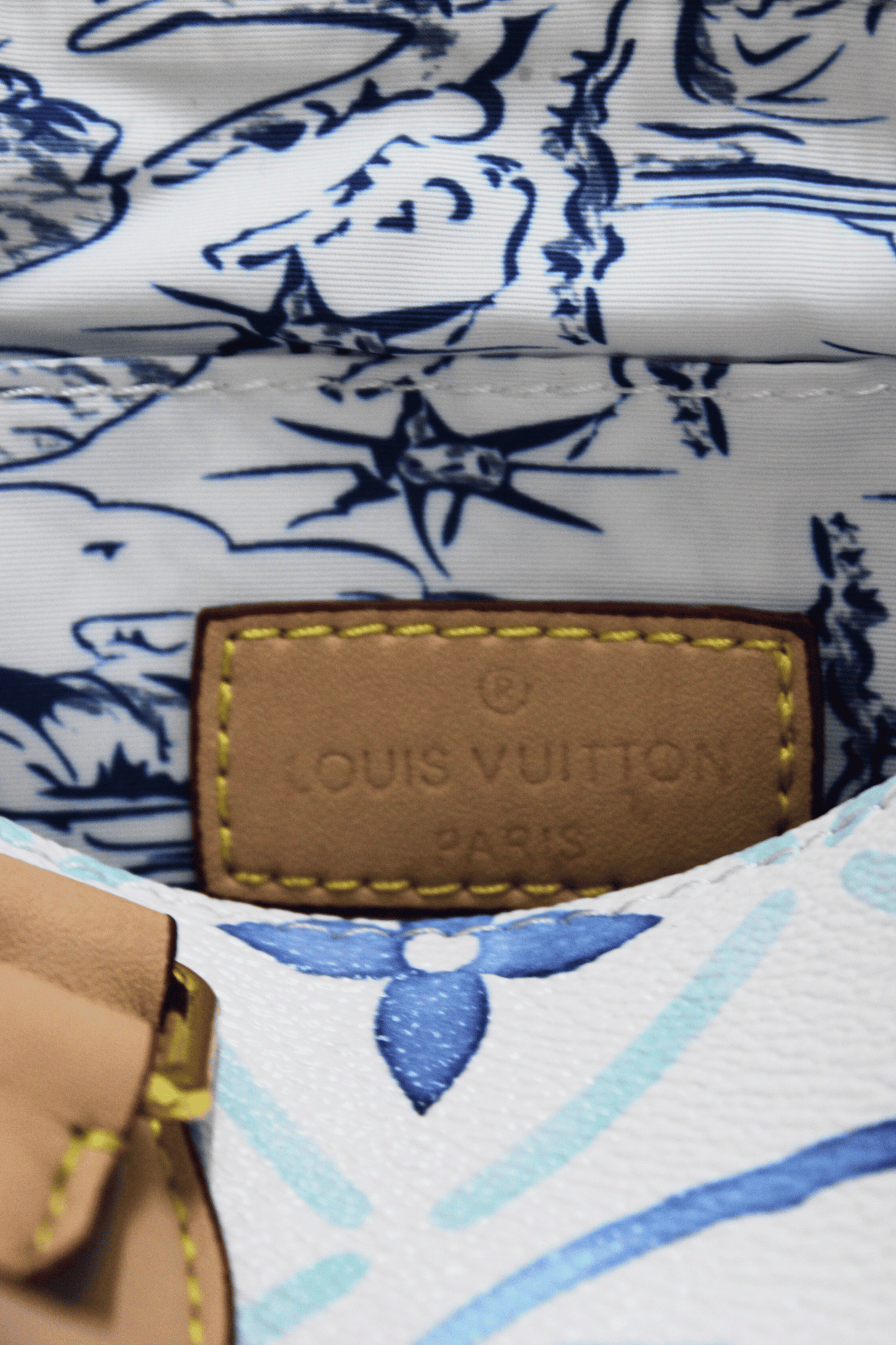 Louis Vuitton Borsa Onthego azzurra