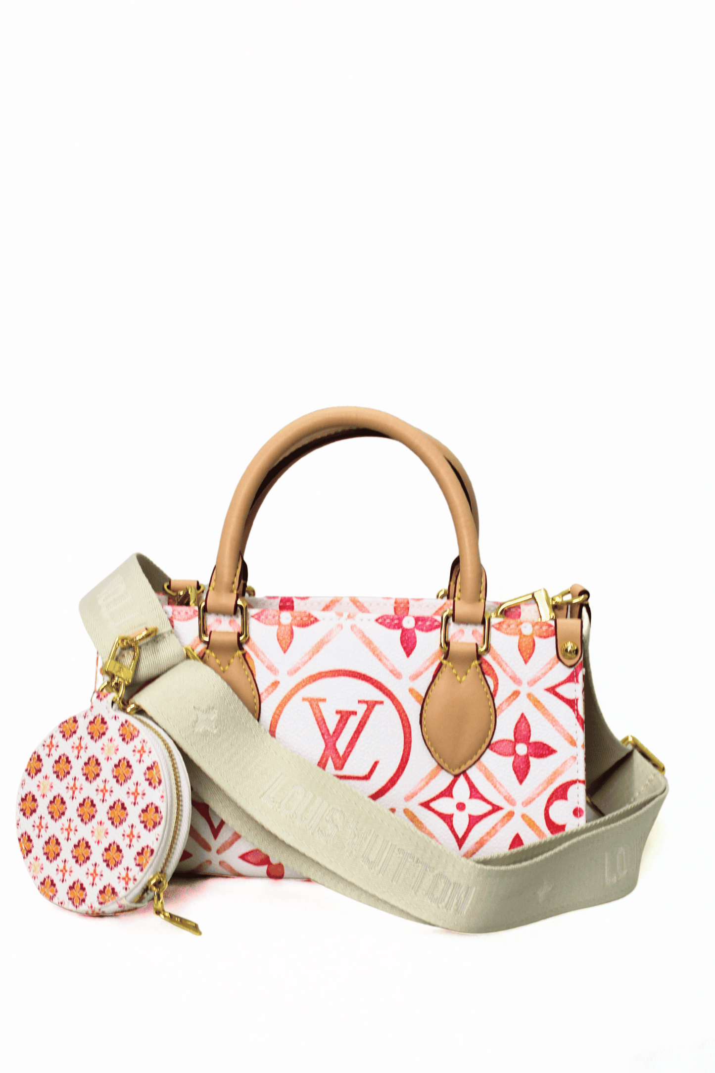 Louis Vuitton Borsa Onthego rossa