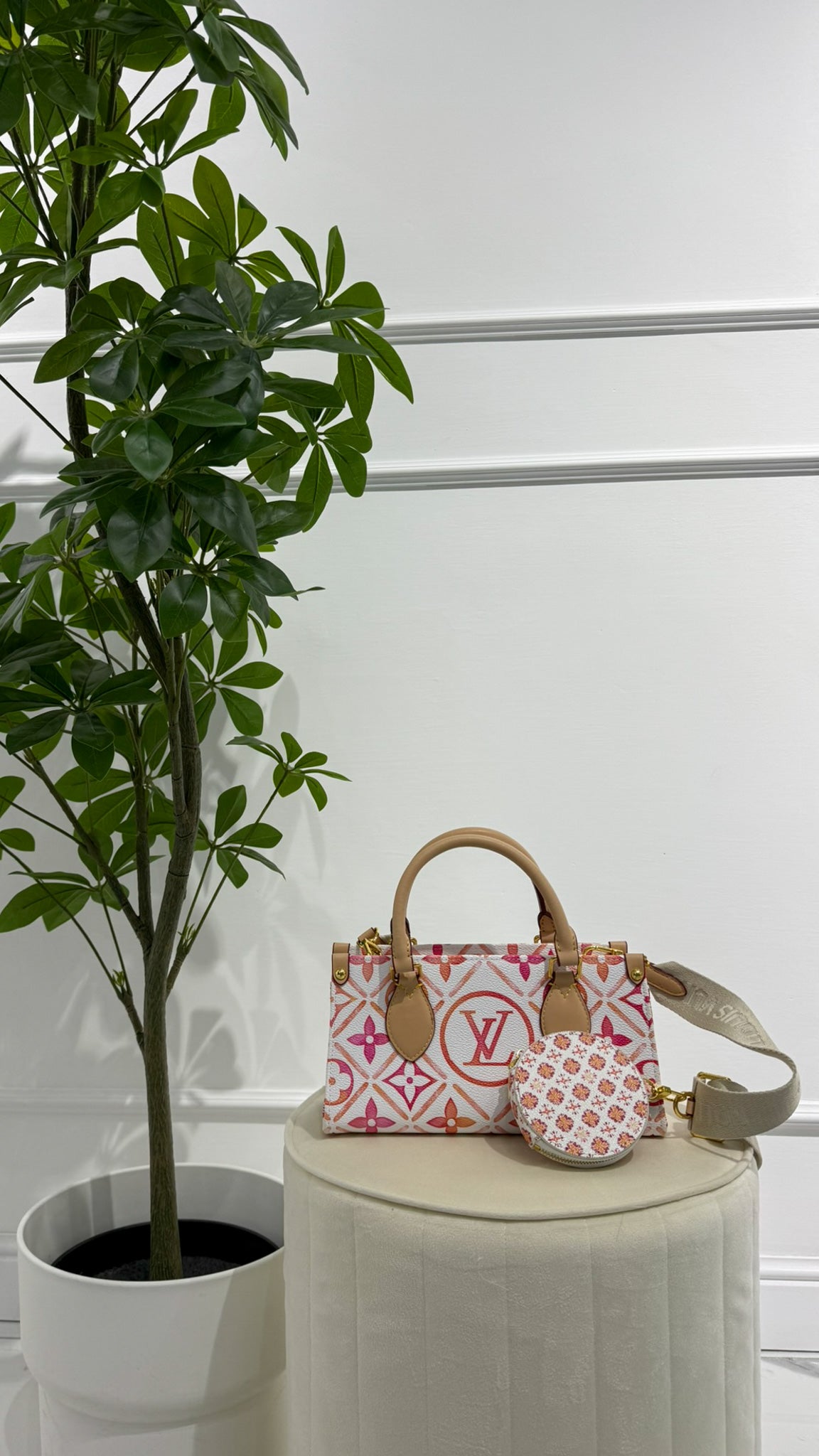 Louis Vuitton Borsa Onthego rossa