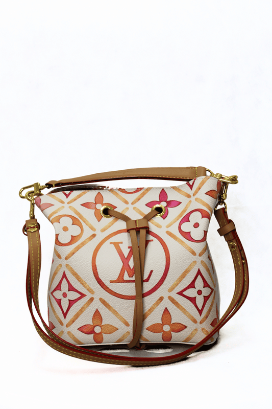 Louis Vuitton Borsa a mano Nano Noé arancio