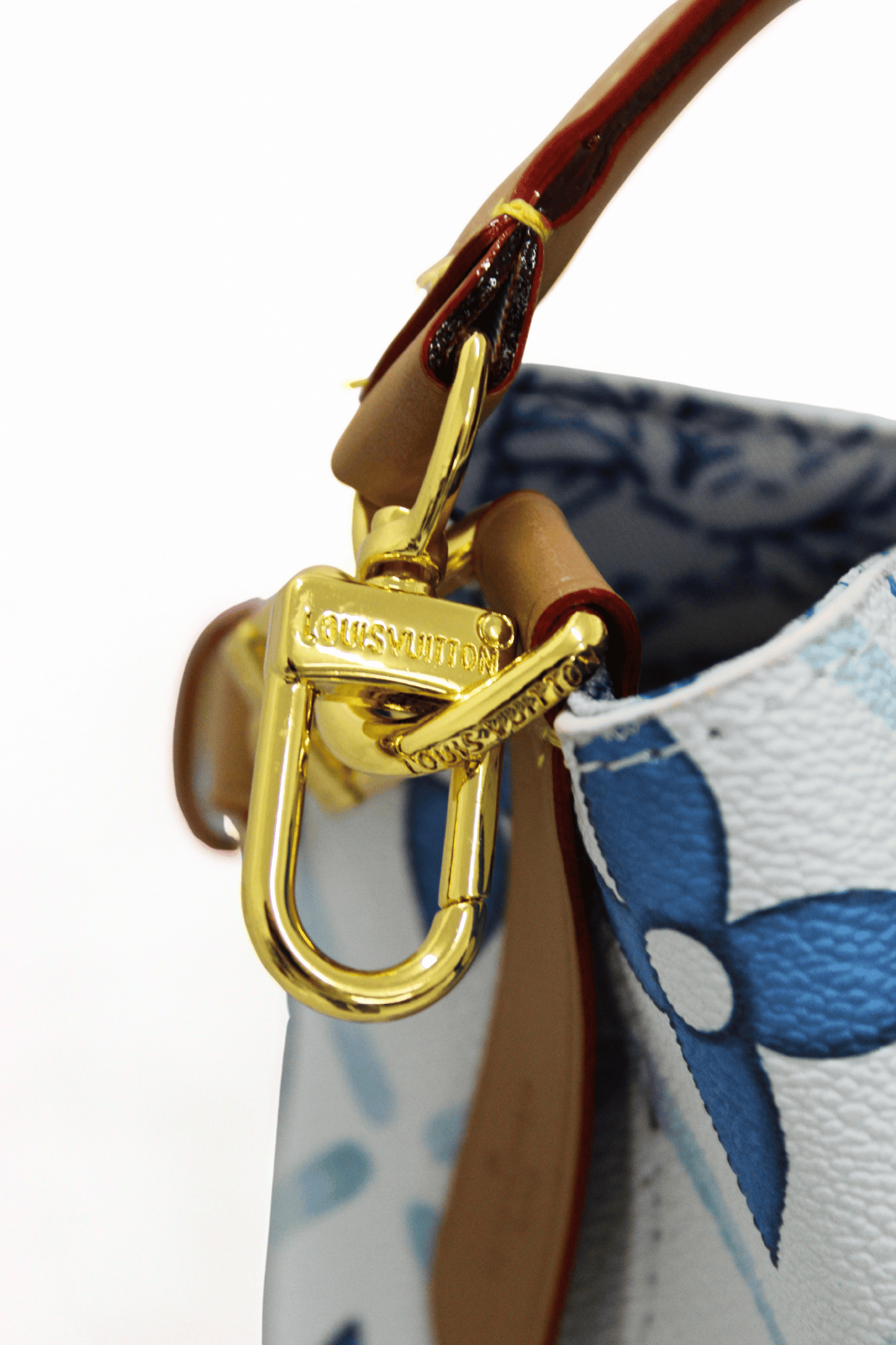 Louis Vuitton Borsa a mano Nano Noé azzurra