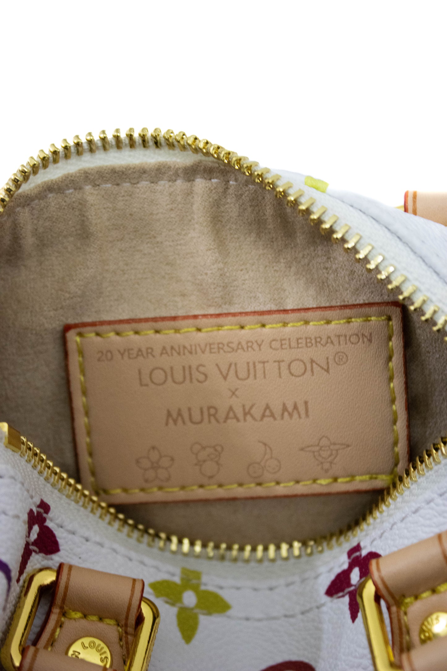 Louis Vuitton Borsa a mano Speedy mini two-way x Takashi Murakami