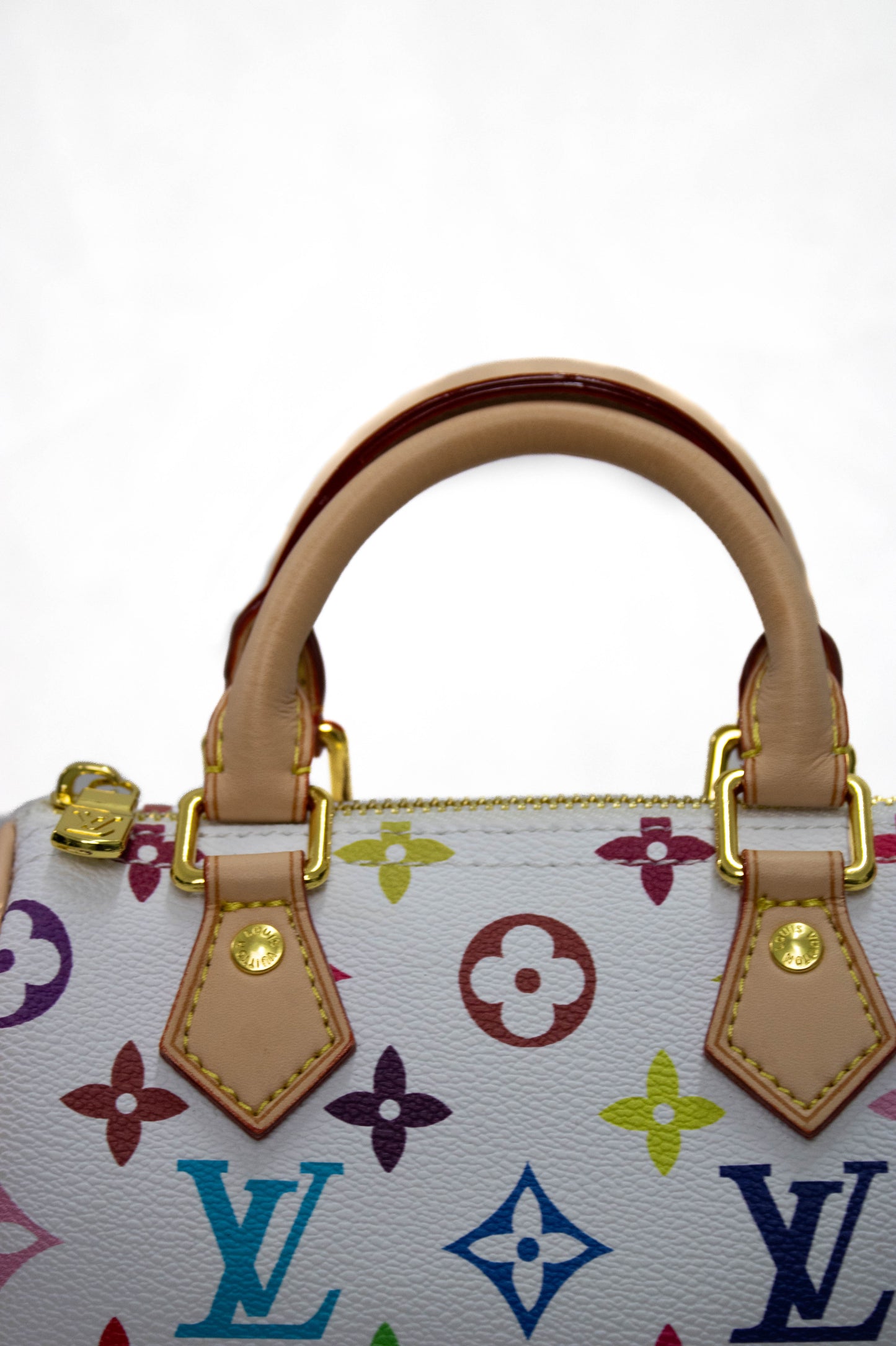 Louis Vuitton Borsa a mano Speedy mini two-way x Takashi Murakami