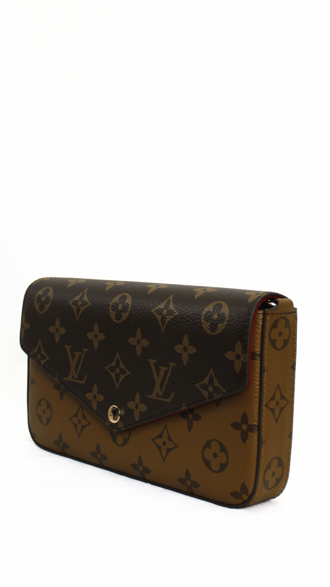 Louis Vuitton Borsa a spalla Monogram Pochette Felicie bicolor
