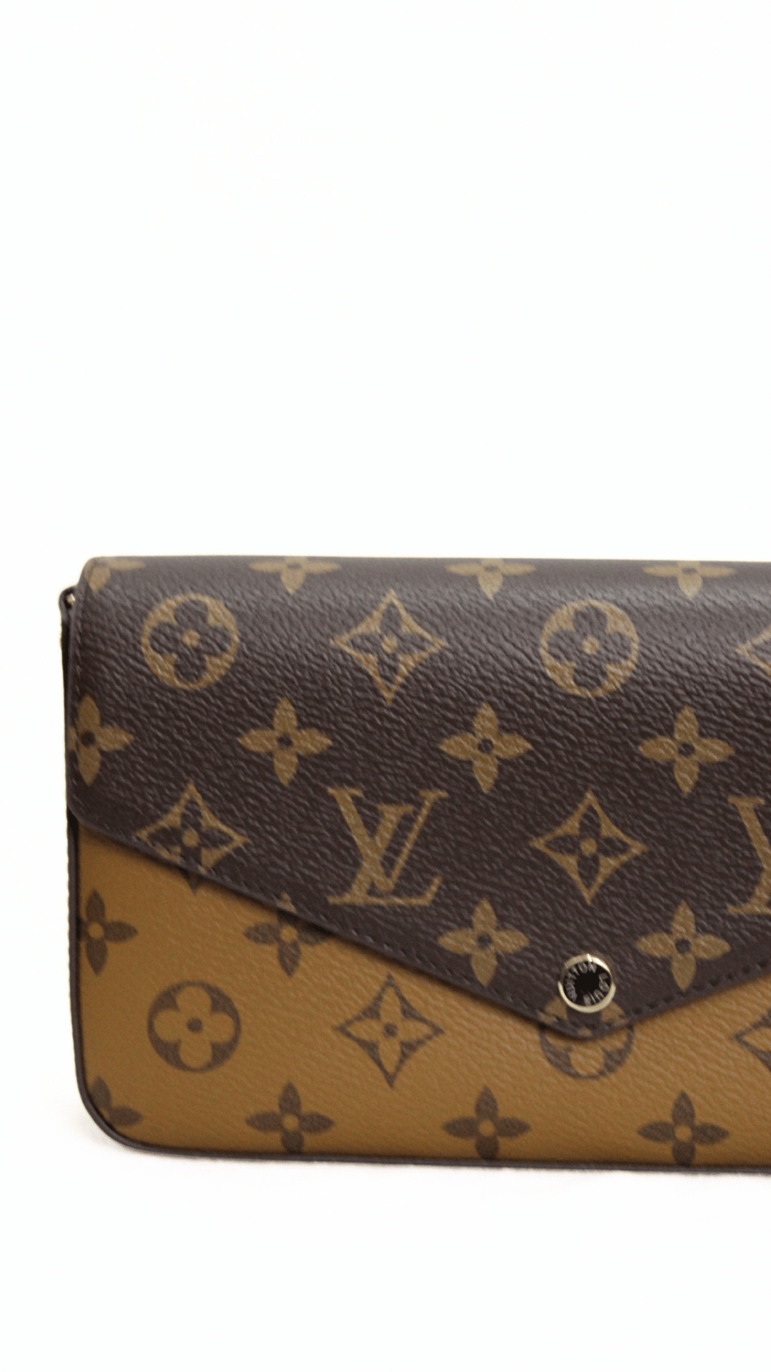 Louis Vuitton Borsa a spalla Monogram Pochette Felicie bicolor