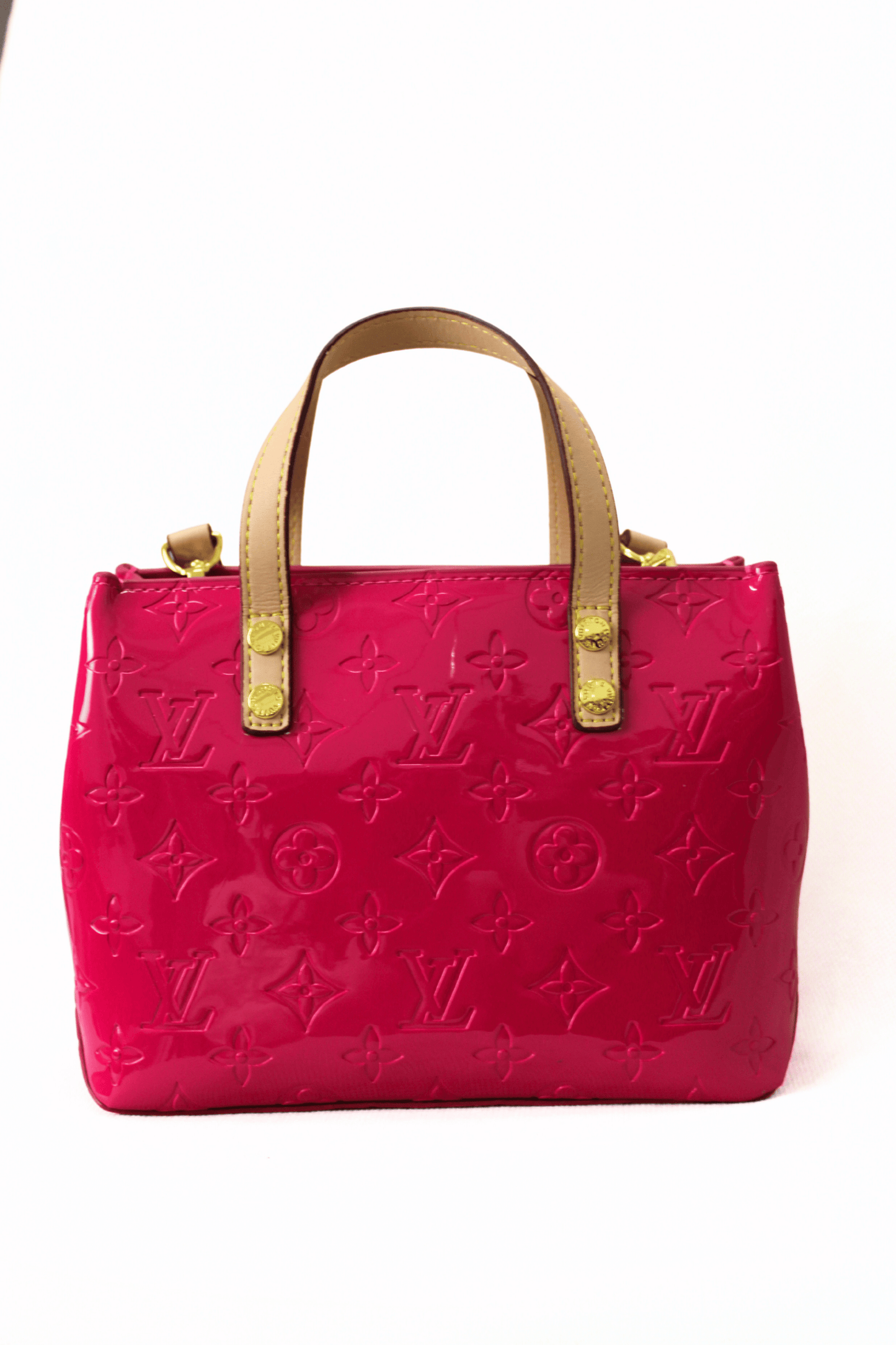 Louis Vuitton Borsa in vernice rosa