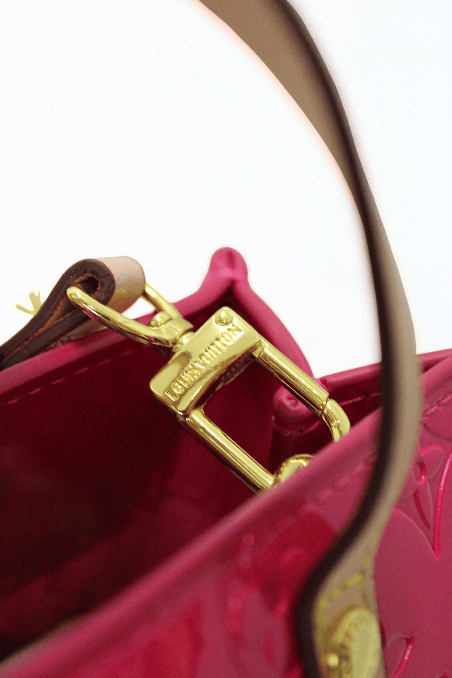 Louis Vuitton Borsa in vernice rosa