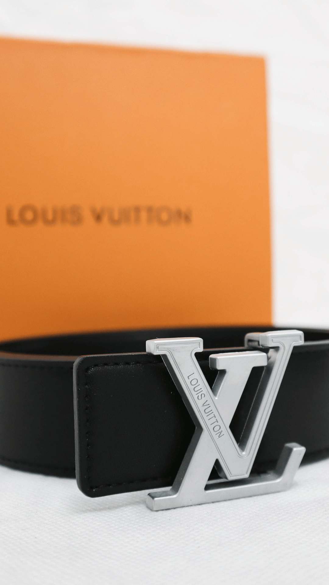 Louis Vuitton Cintura Belt Initiales nera