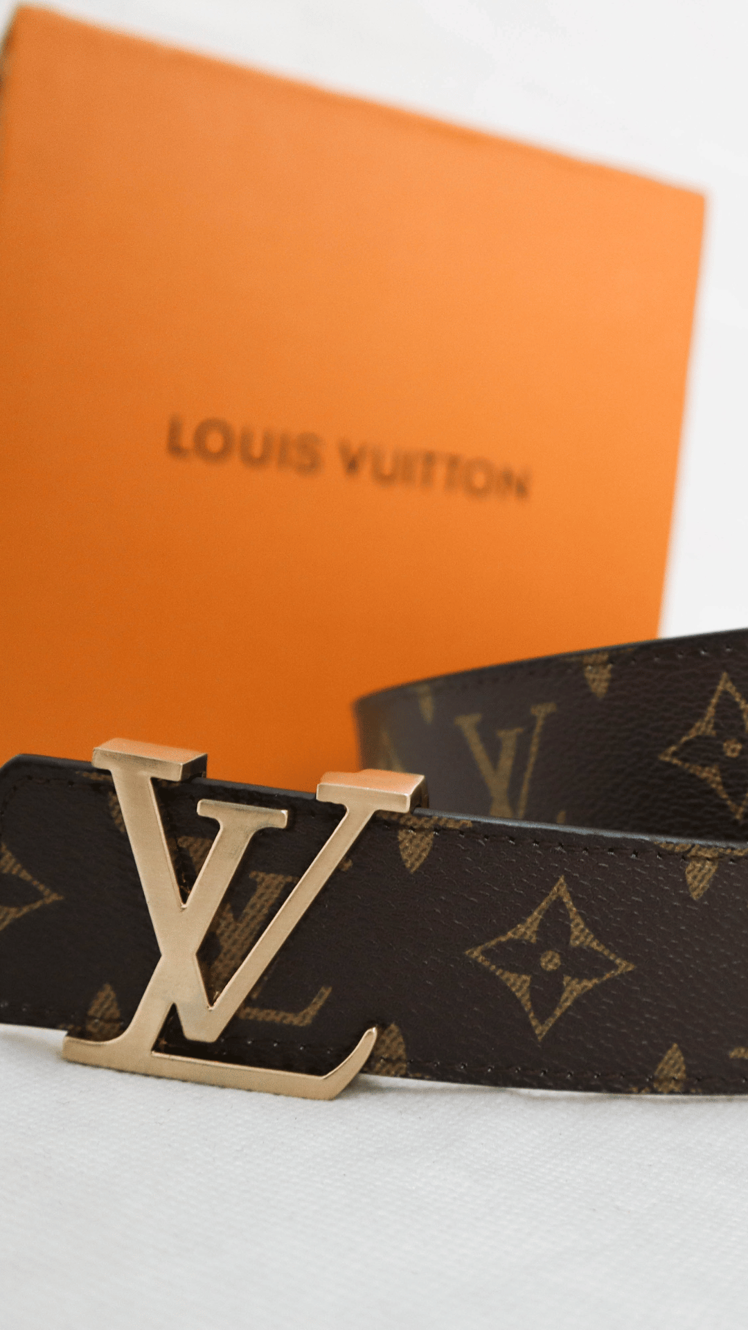 Louis Vuitton Cintura Friends Reversible Belt in Monogram