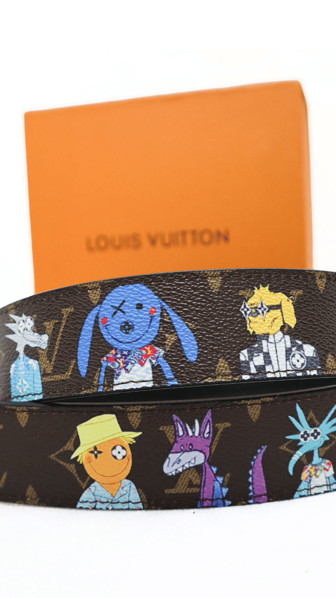 Louis Vuitton Cintura Friends Reversible Belt in Monogram
