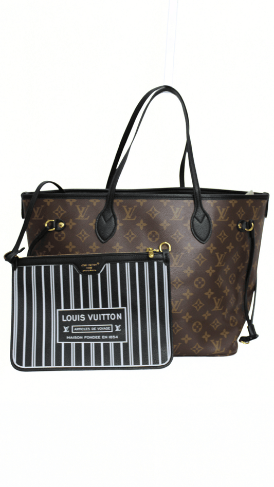 Louis Vuitton Monogram Calfskin Neo Neverfull Inside Out MM