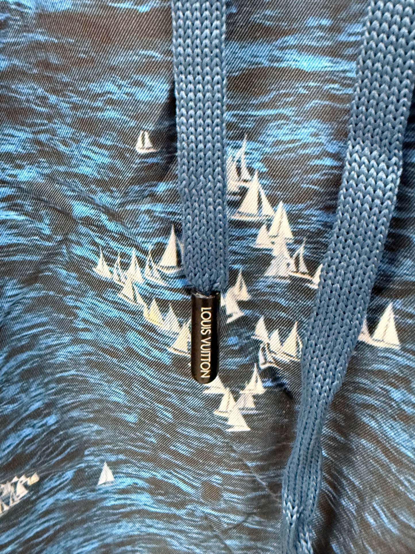LOUIS VUITTON Costume Monogram Watercolor blu