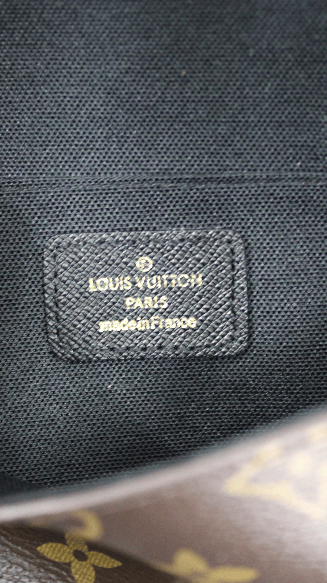 Louis Vuitton Pochette Felicie Monogram interni neri