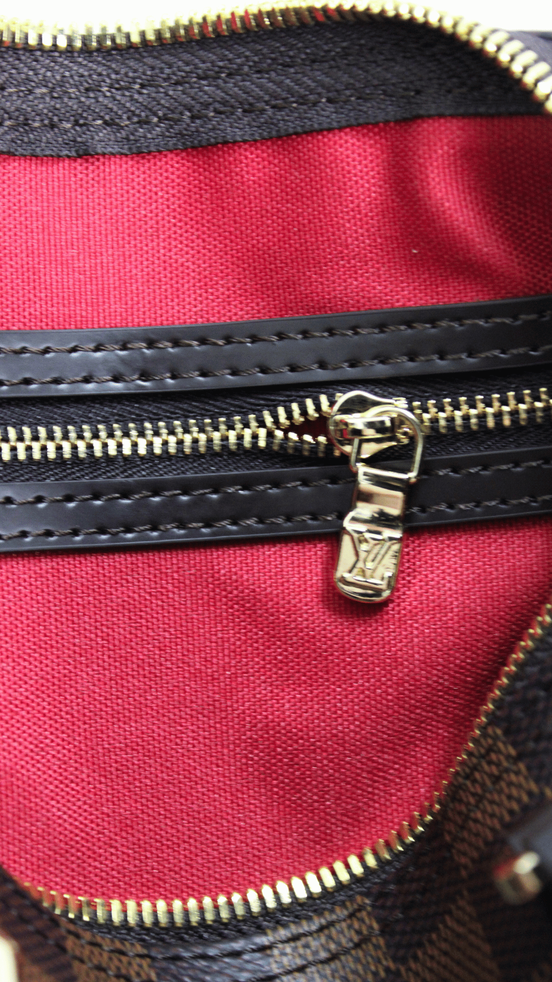 Louis Vuitton Speedy 25 Bandouliere Damier Ebene Shoulder Bag Brown