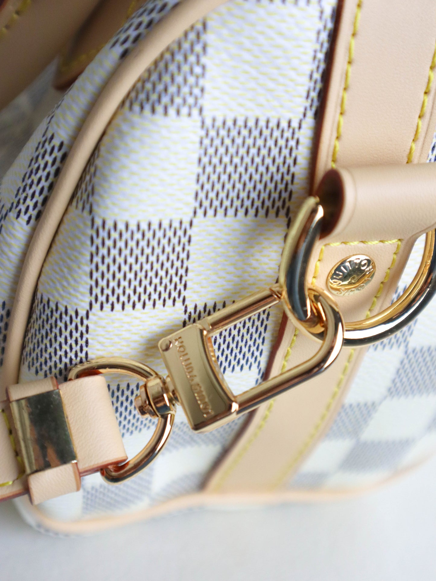 Louis Vuitton Speedy Bandoulière 25 Tela Damier Azur