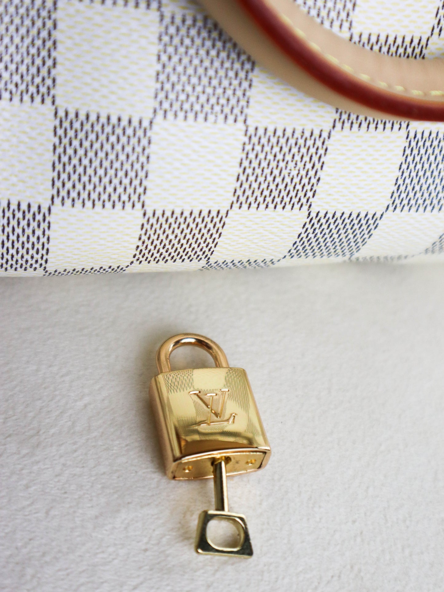 Louis Vuitton Speedy Bandoulière 25 Tela Damier Azur