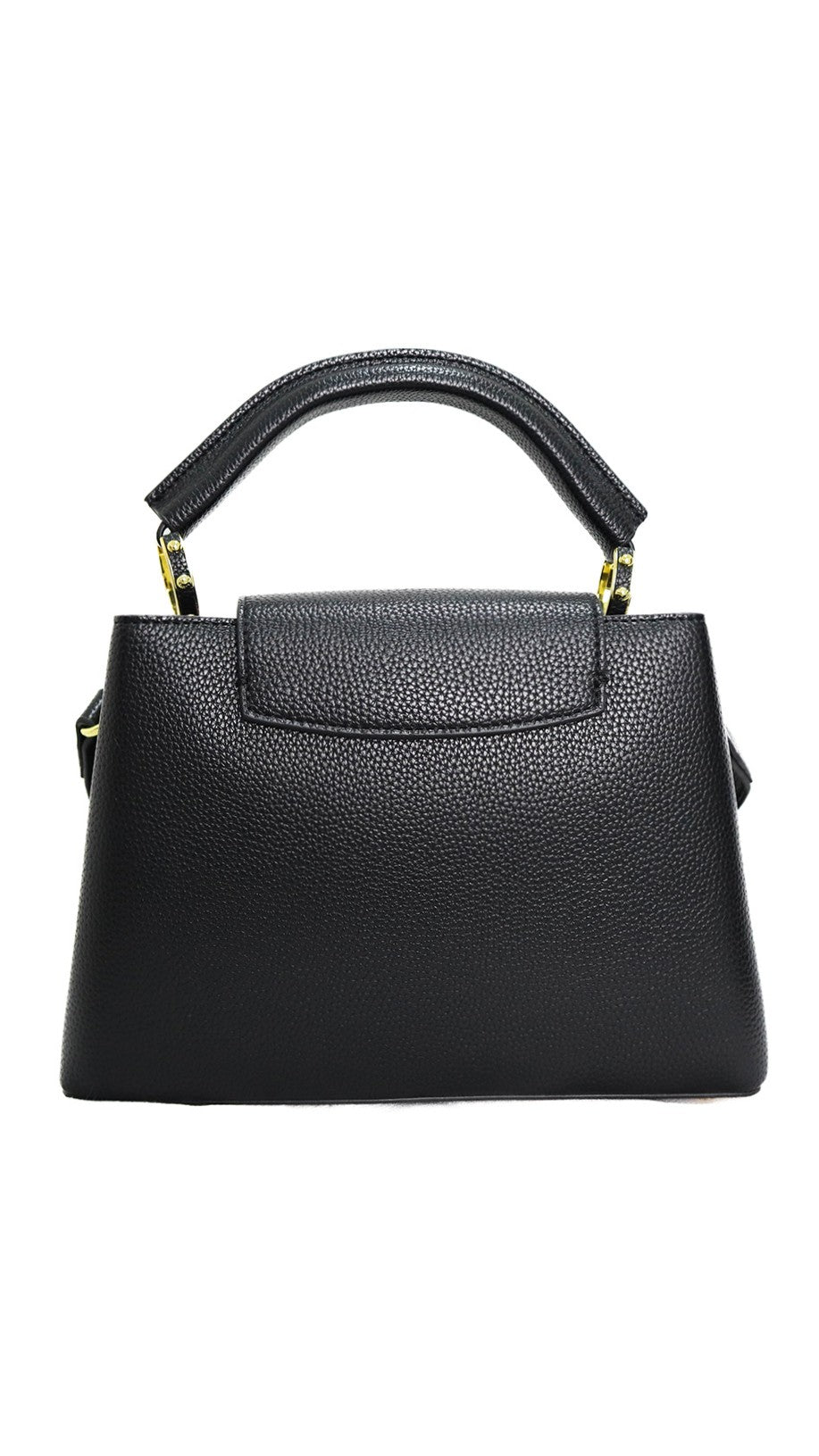 Louis Vuitton Taurillon Embellished Flower Handle Capucines nera