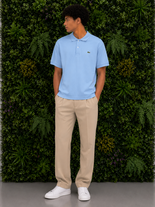 LACOSTE Polo Azzurro Cielo