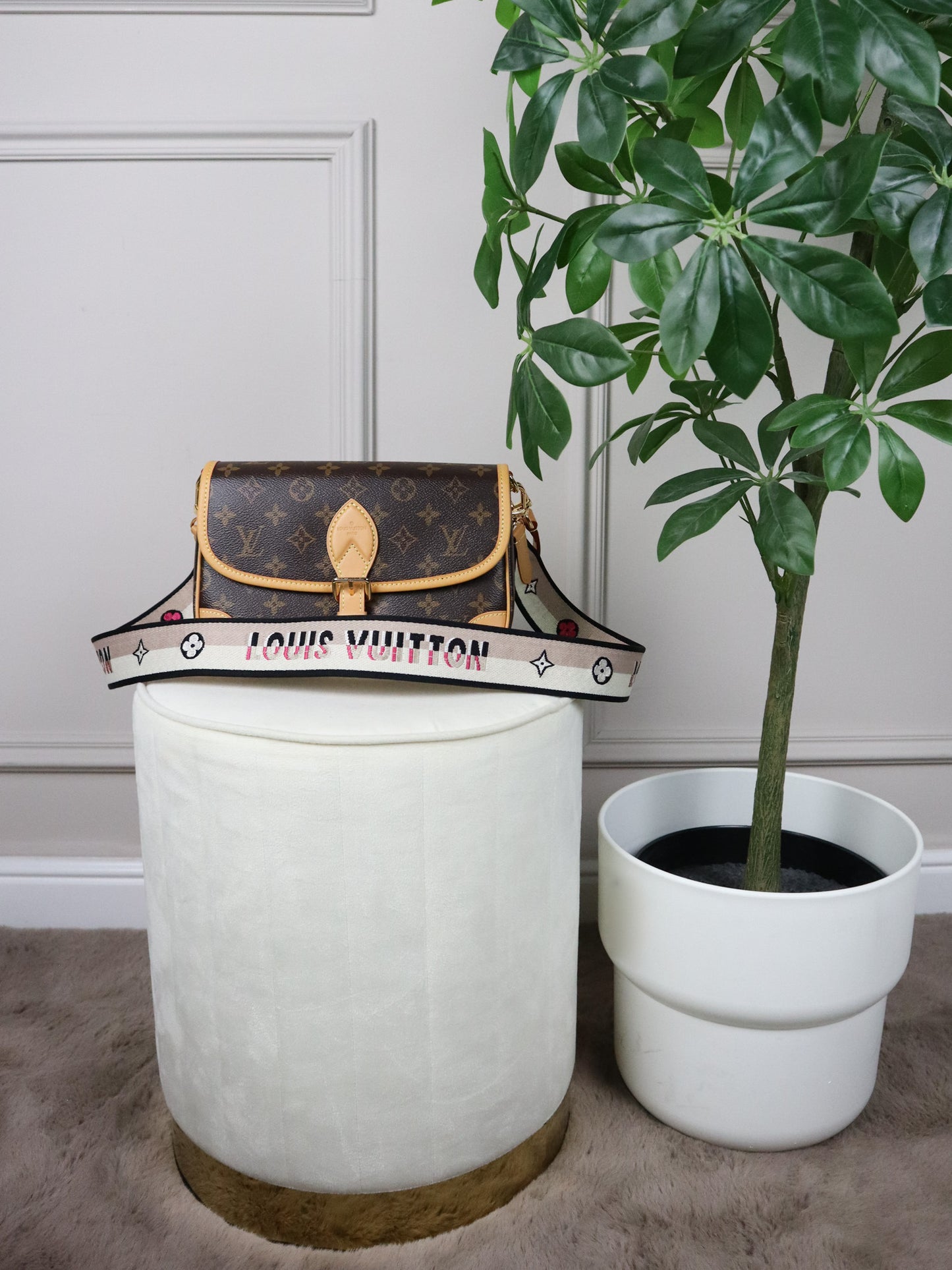 Louis Vuitton Borsa Diane Tela Monogram