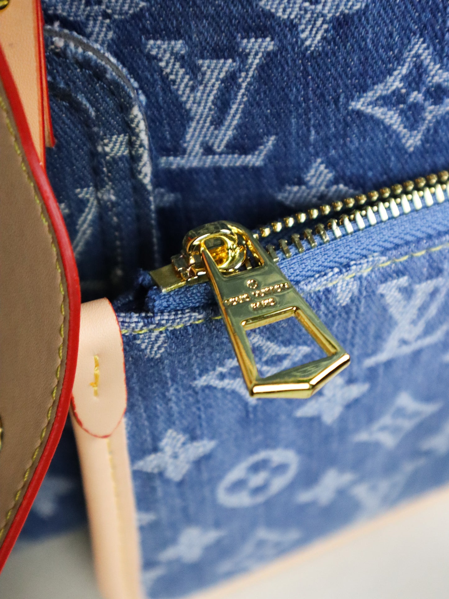 Louis Vuitton Borsa LV blu denim