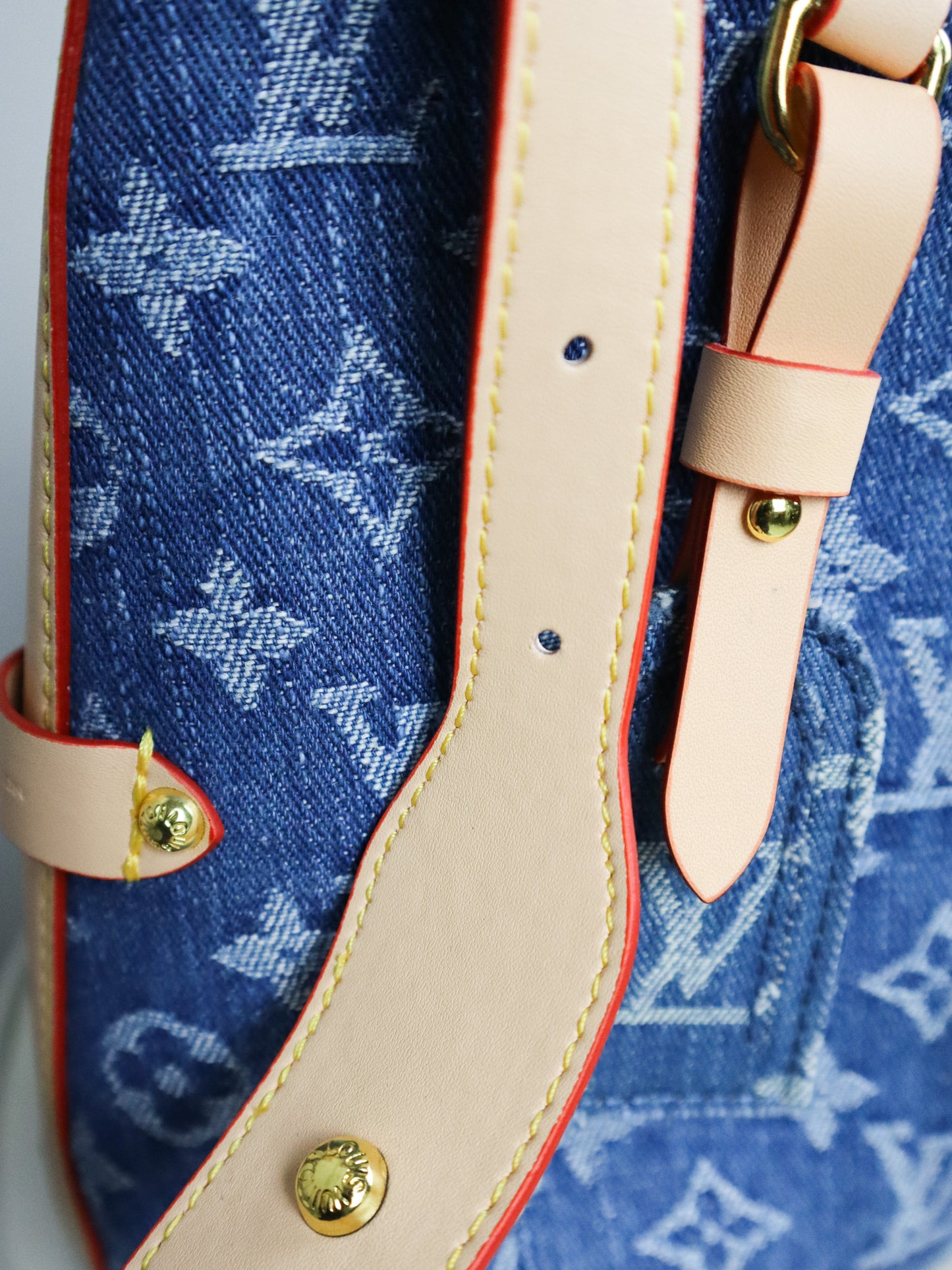 Louis Vuitton Borsa LV blu denim