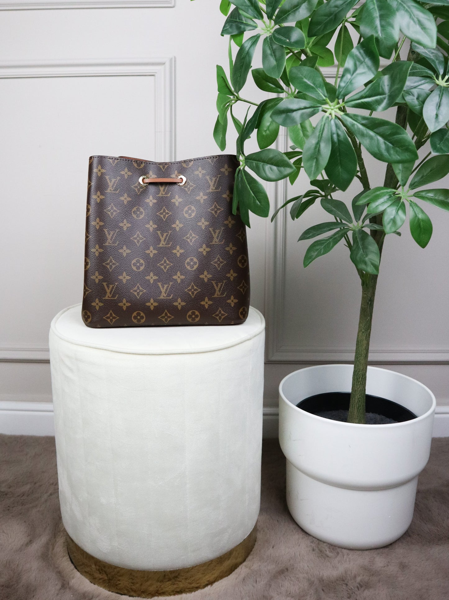 Louis Vuitton Borsa Neonoè monogram marrone