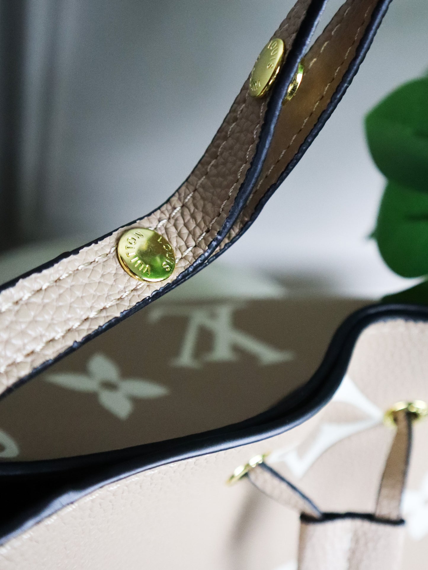 Louis Vuitton Borsa a Spalla Néonoé beige