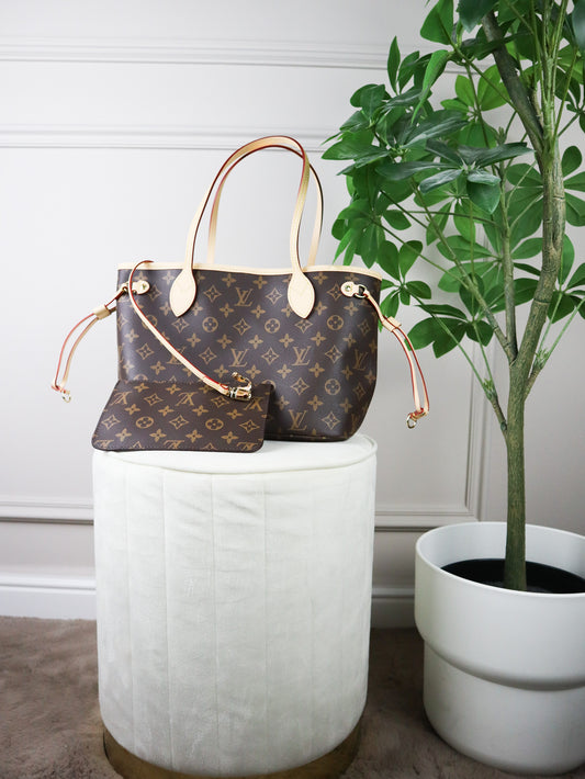 Louis Vuitton Neverfull marrone grande