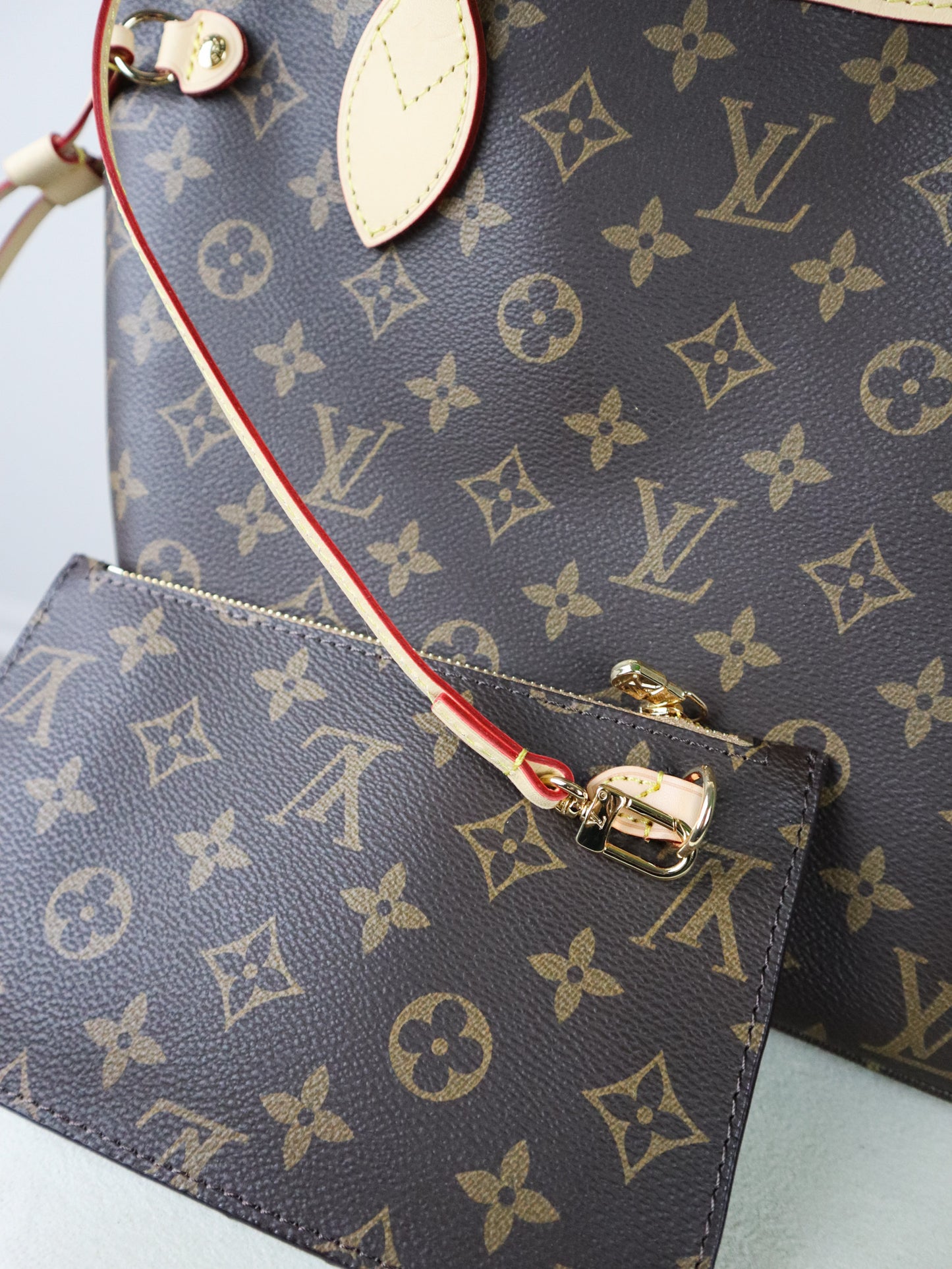 Louis Vuitton Neverfull marrone grande