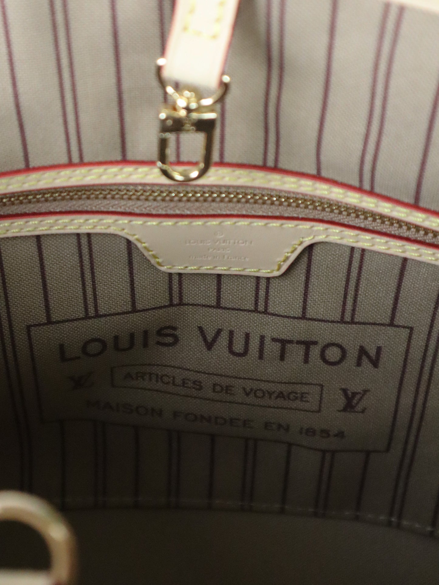 Louis Vuitton Neverfull marrone grande