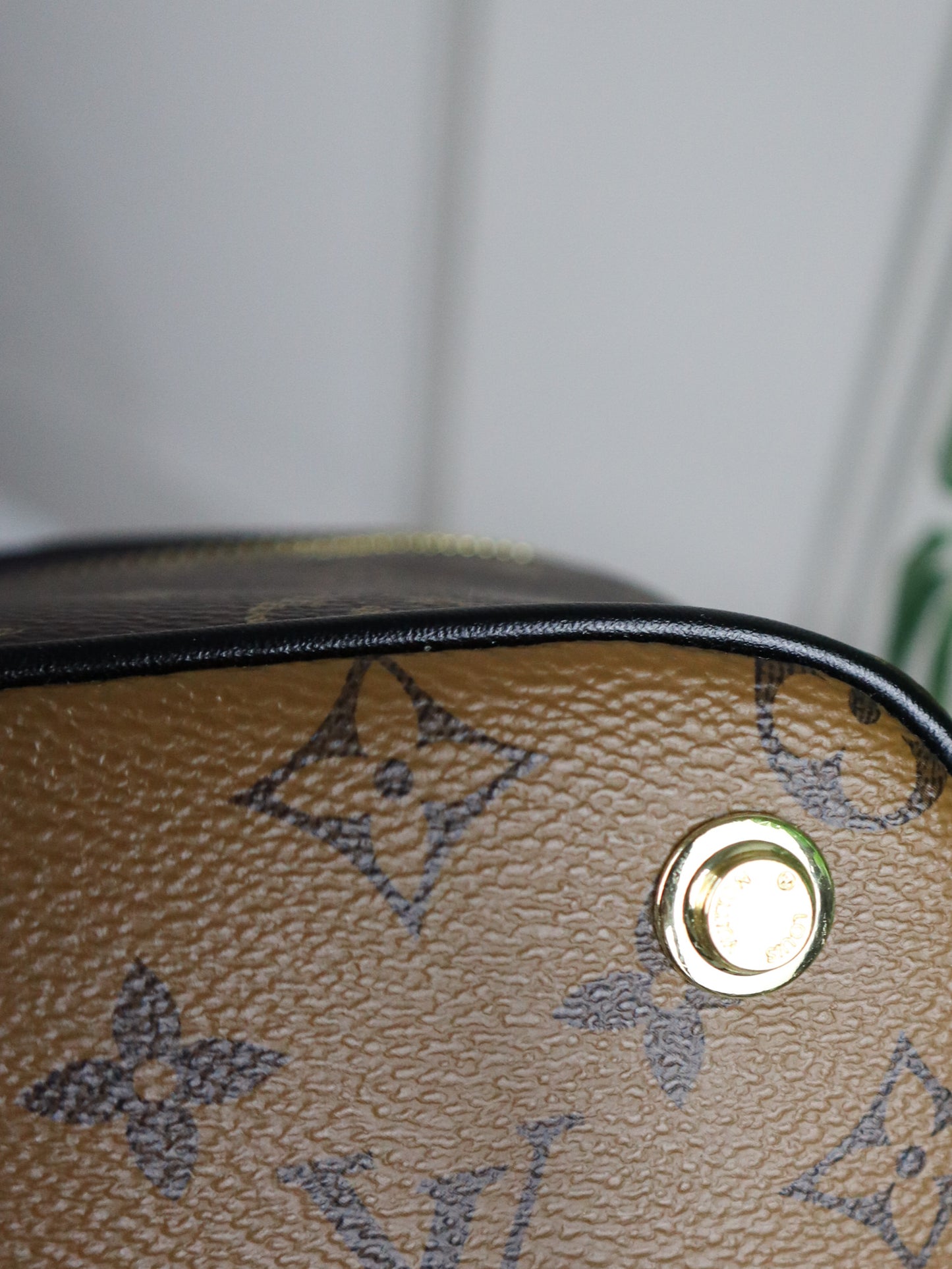 Louis Vuitton Pochette Vanity con catenella Monogram Reverse Canvas