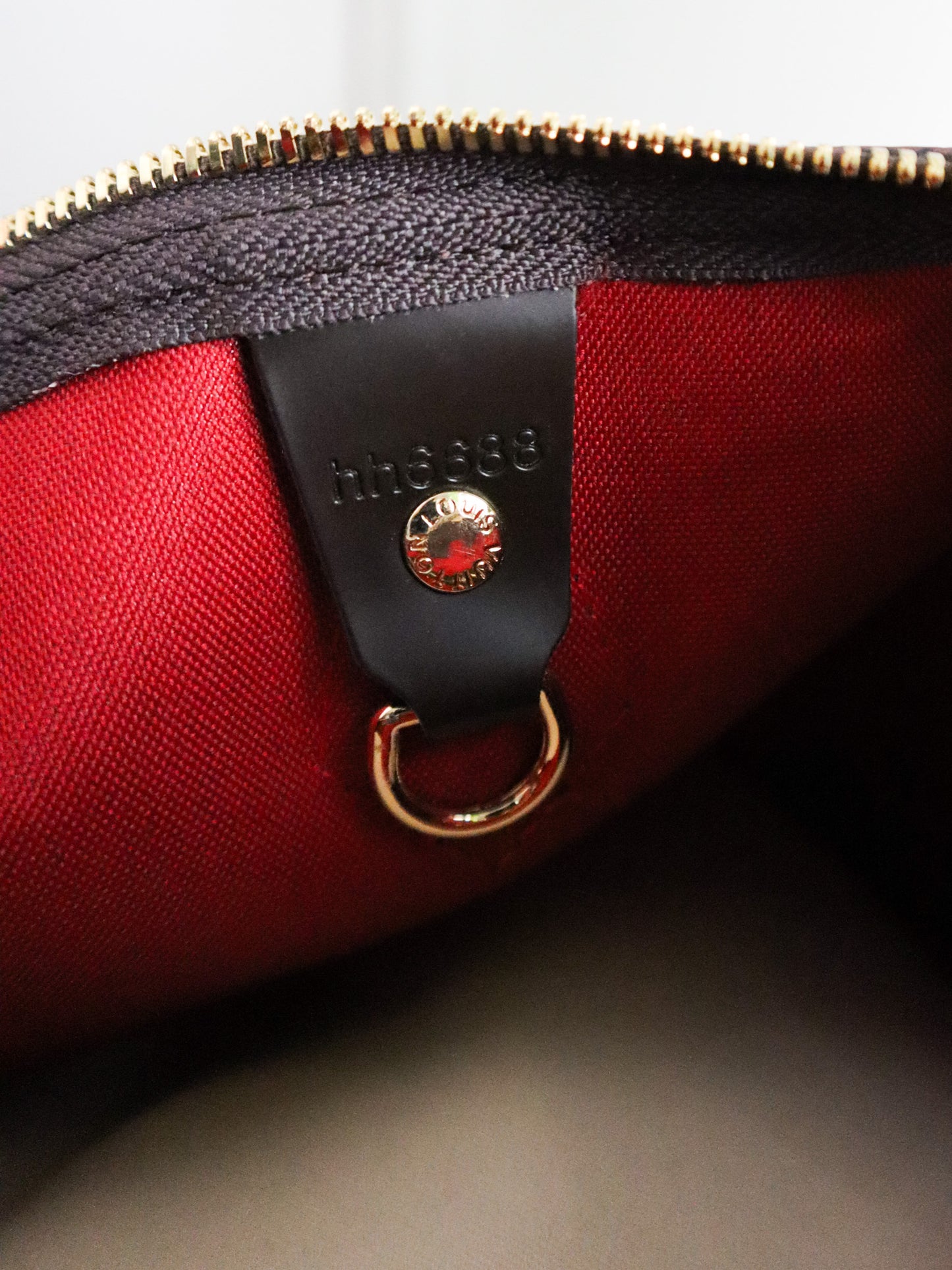 Louis Vuitton Speedy 25 Bandouliere Damier Ebene Shoulder Bag Brown