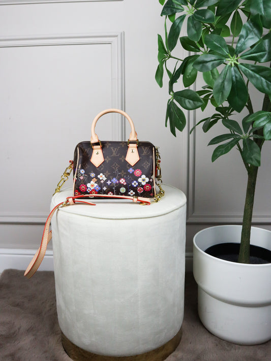 Louis Vuitton x Takashi Murakami Borsa tote Speedy Bandouliere