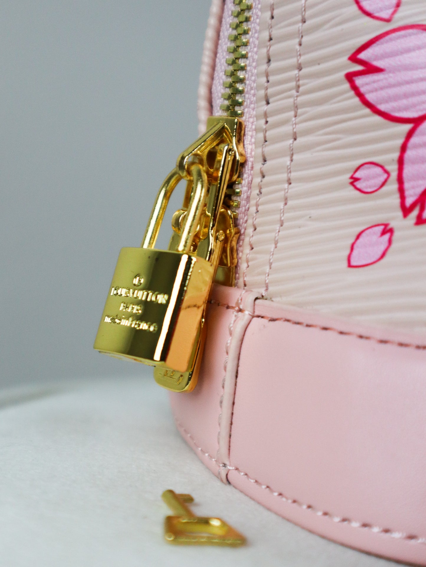 Louis Vuitton x Takashi Murakami Cherry Blossom Alma BB Rosa