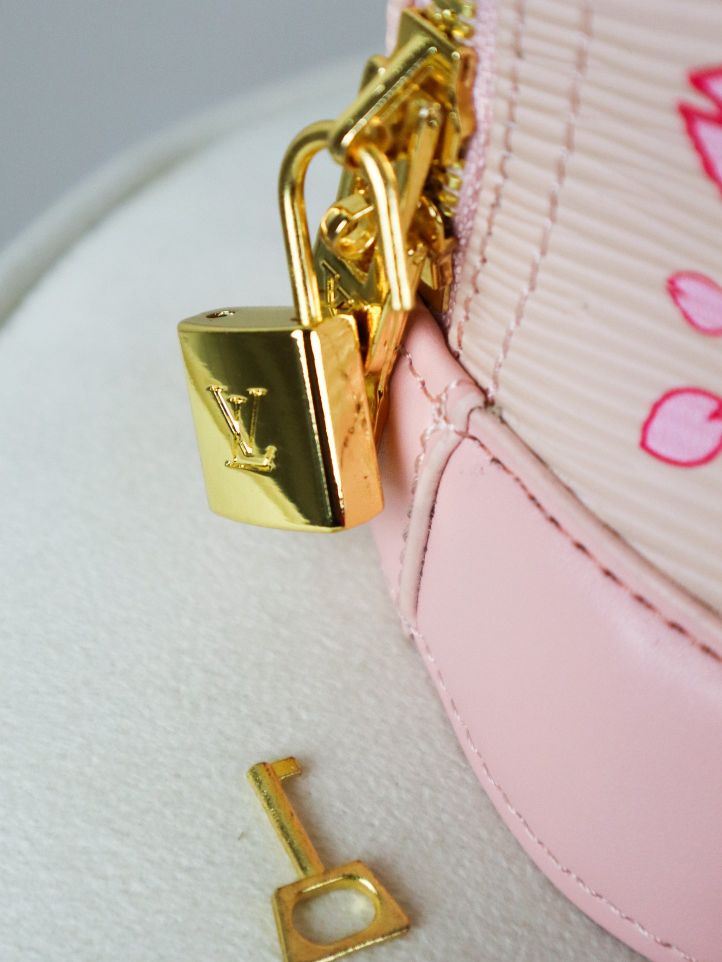 Louis Vuitton x Takashi Murakami Cherry Blossom Alma BB Rosa
