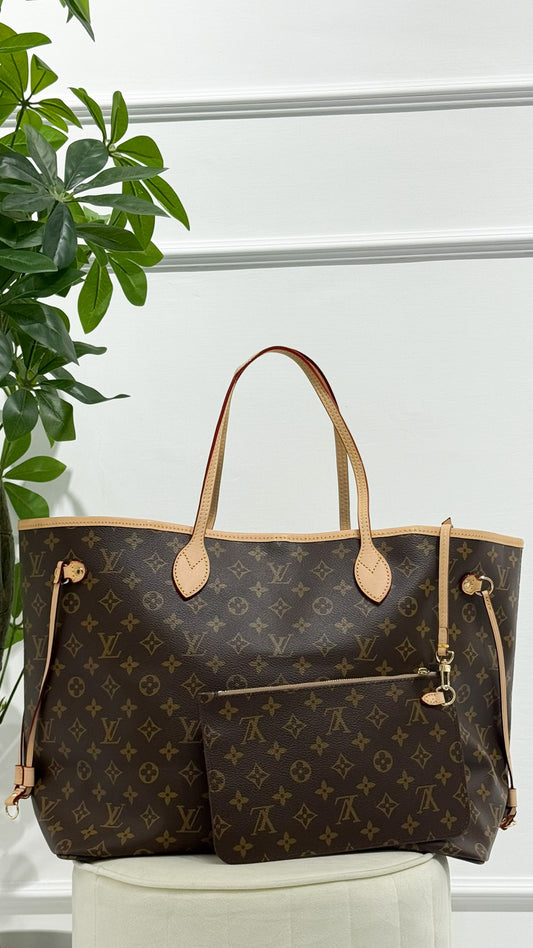 Louis Vuitton Neverfull marrone