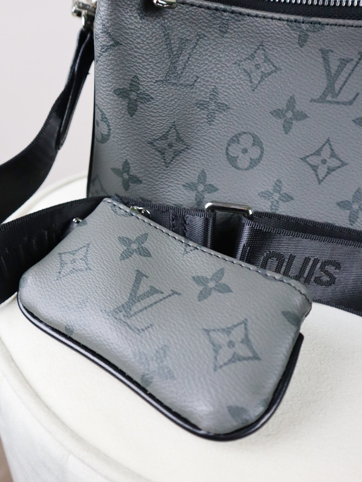 Louis Vuitton Trio Messenger Monogram Eclipse