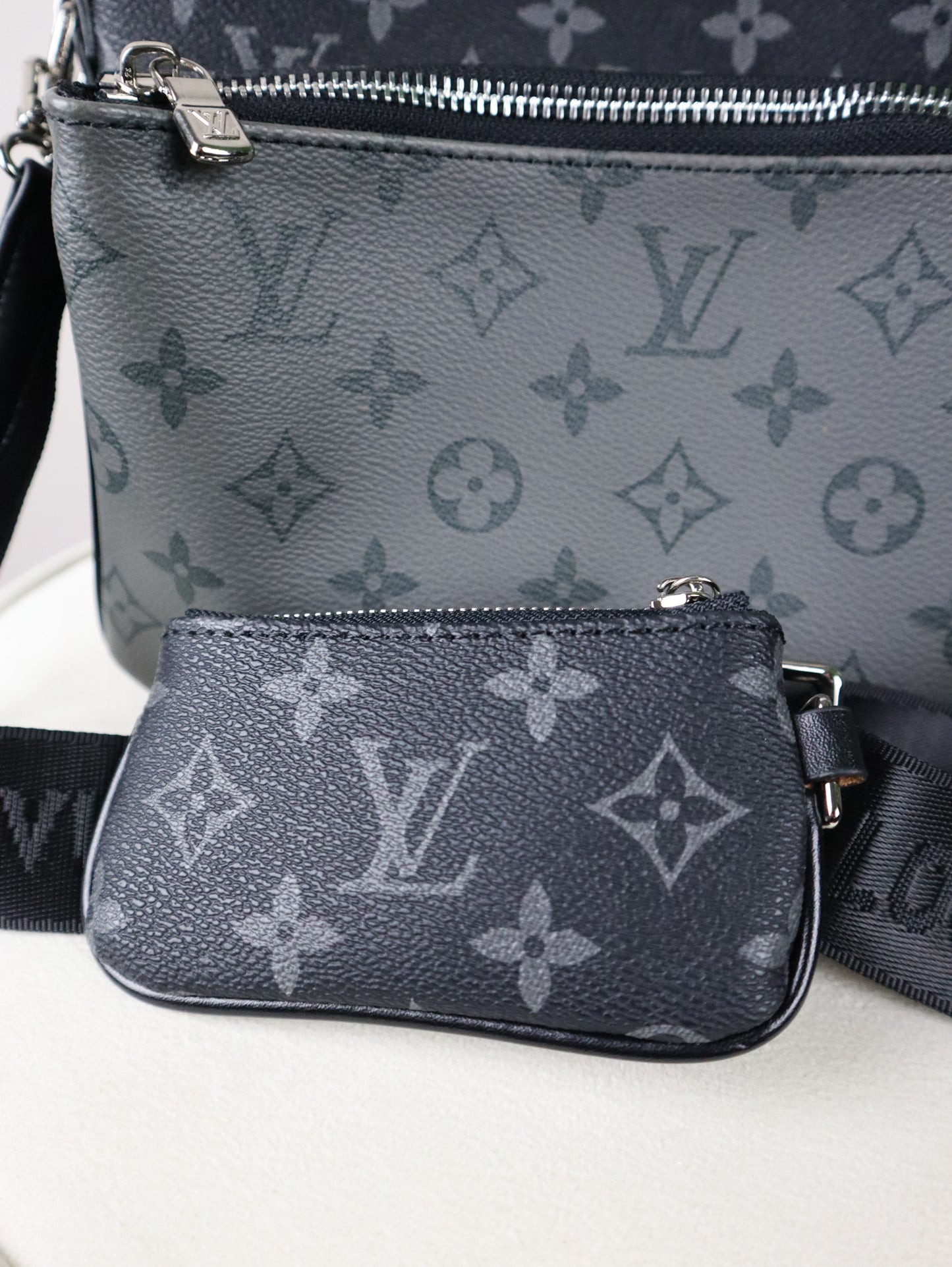Louis Vuitton Trio Messenger Monogram Eclipse