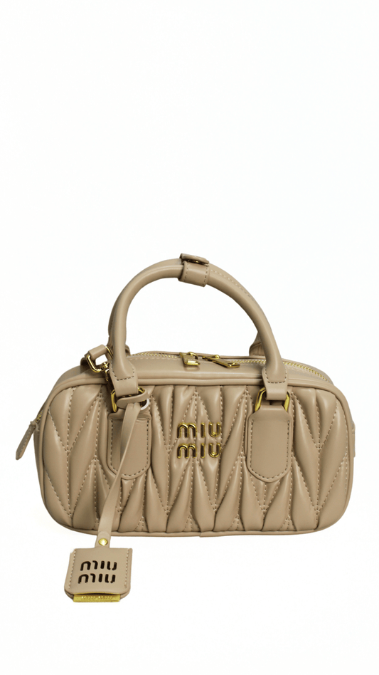 MIU MIU Borsa Arcadie beige