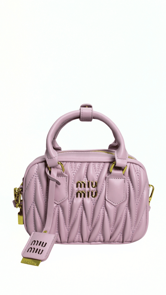 MIU MIU Borsa Matelassé rosa