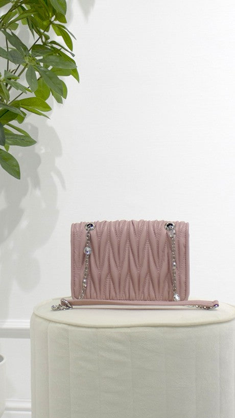 MIU MIU Borsa matelassé rosa