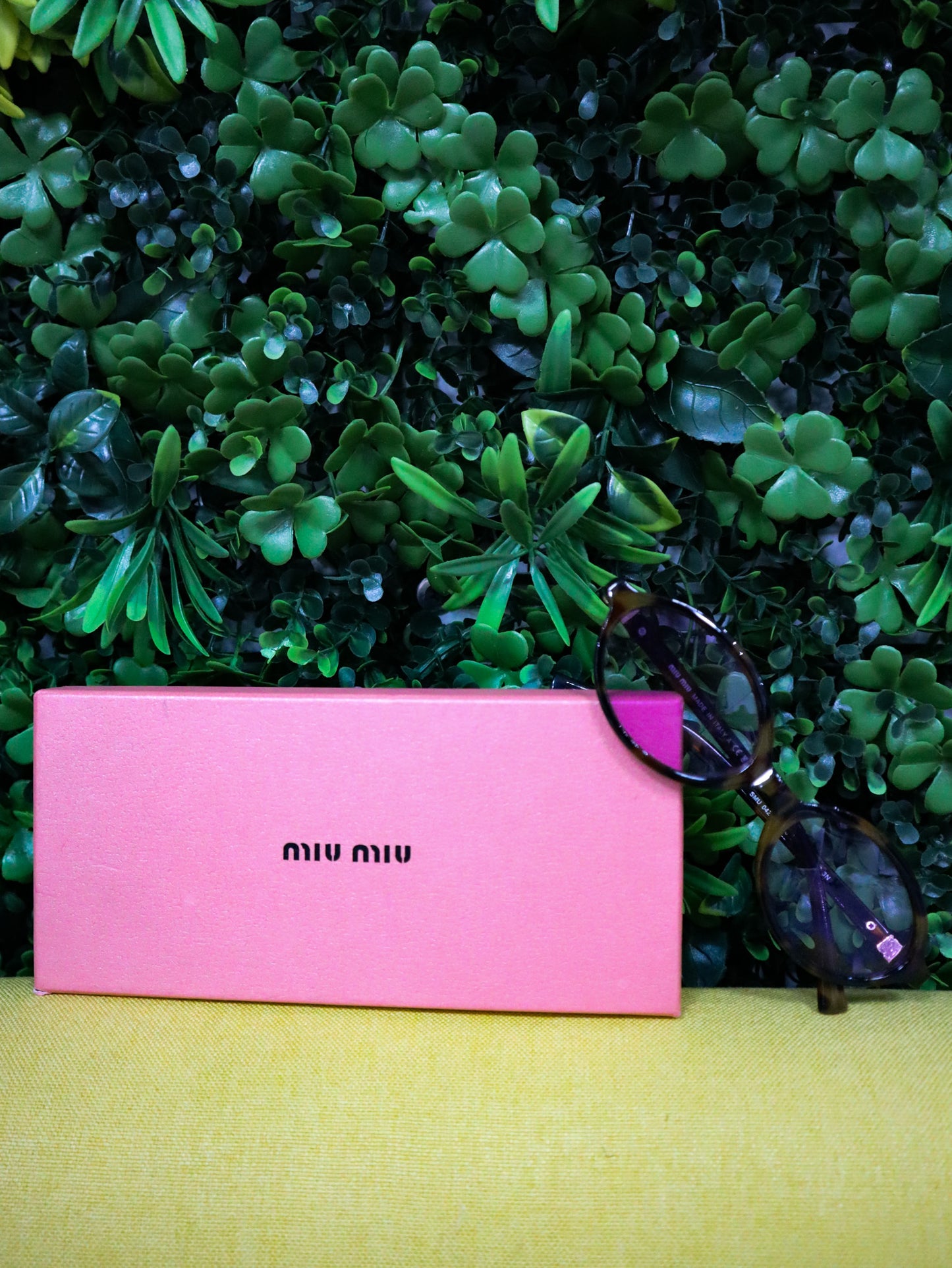 MIU MIU Occhiali vista ovalino havana