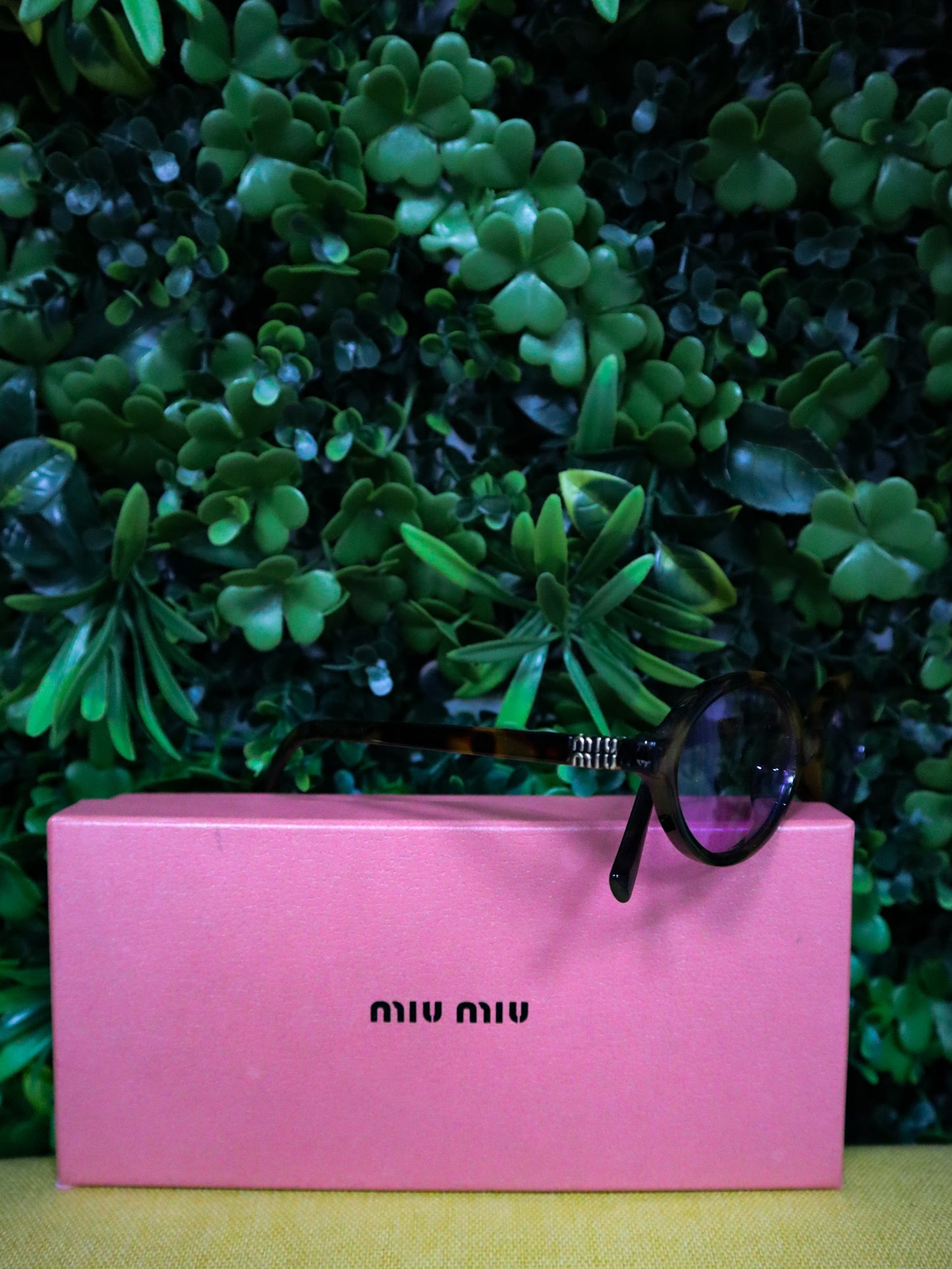 MIU MIU Occhiali vista ovalino havana