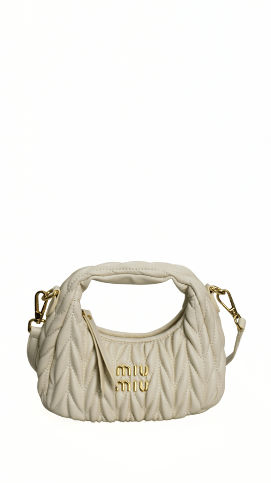 MIU MIU Wander mini bianca